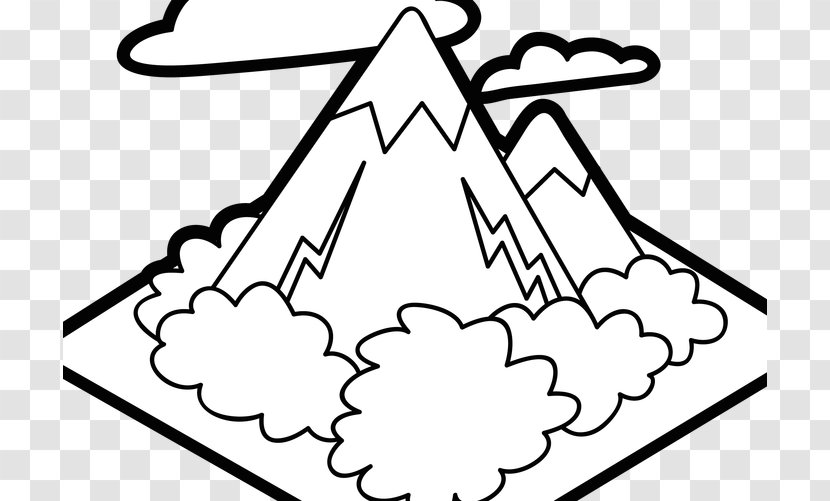 Craft NOW Clip Art H&M Design - White - Mountain Trees Drawing Transparent PNG