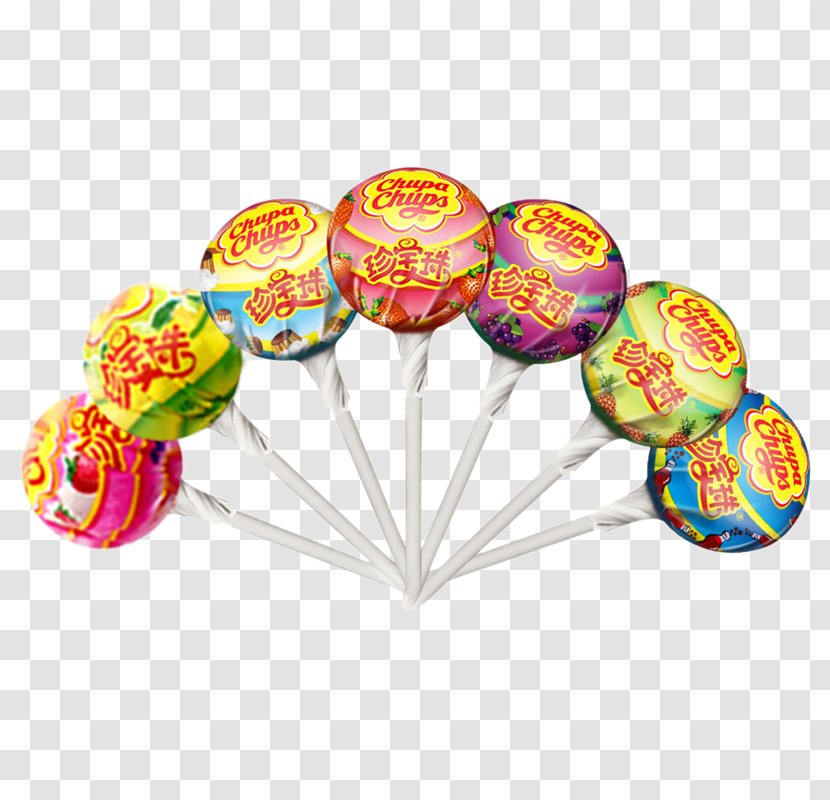 Lollipop Chupa Chups Sugar Gelatin Dessert Candy - Pearl 7 Transparent PNG