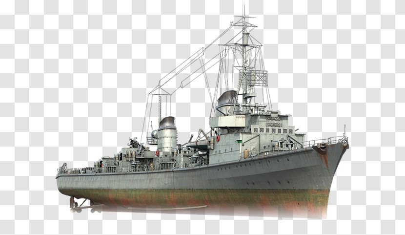 Germany World Of Warships German War II Destroyers - Ship Rudder Transparent PNG