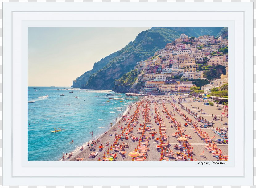 Positano Spiaggia Beach Coast Shore - Bay Transparent PNG