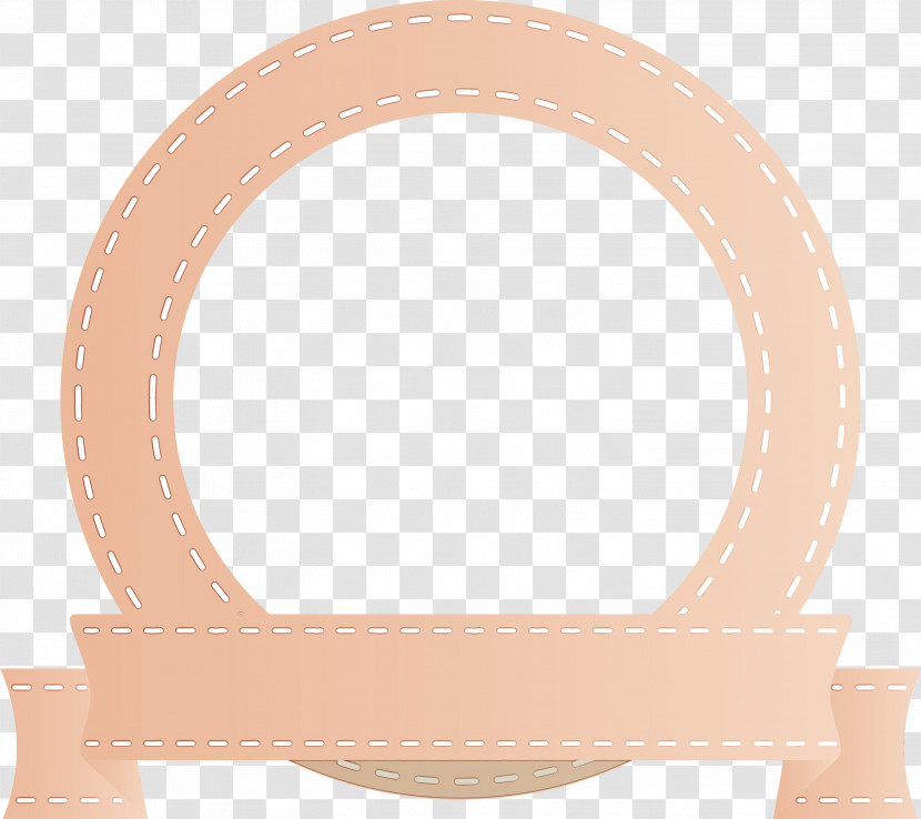 Pink Beige Circle Peach Oval Transparent PNG