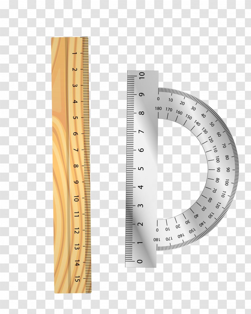 Protractor Amazon.com Set Square Degree Ruler - Poly - Vector Yellow Silver Teaching Tool Round Transparent PNG