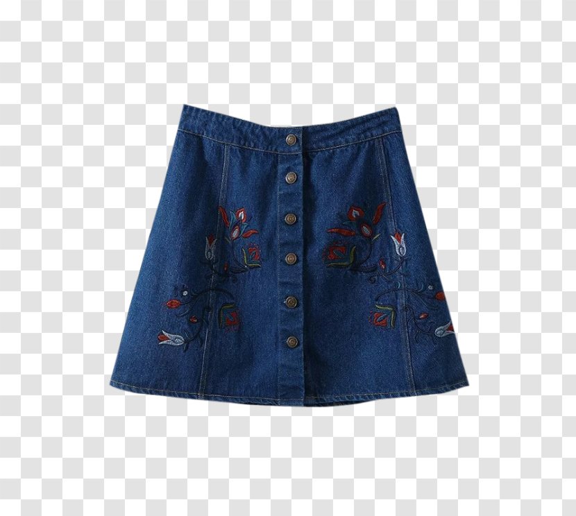 Denim Skirt Waist A-line - Dress Transparent PNG