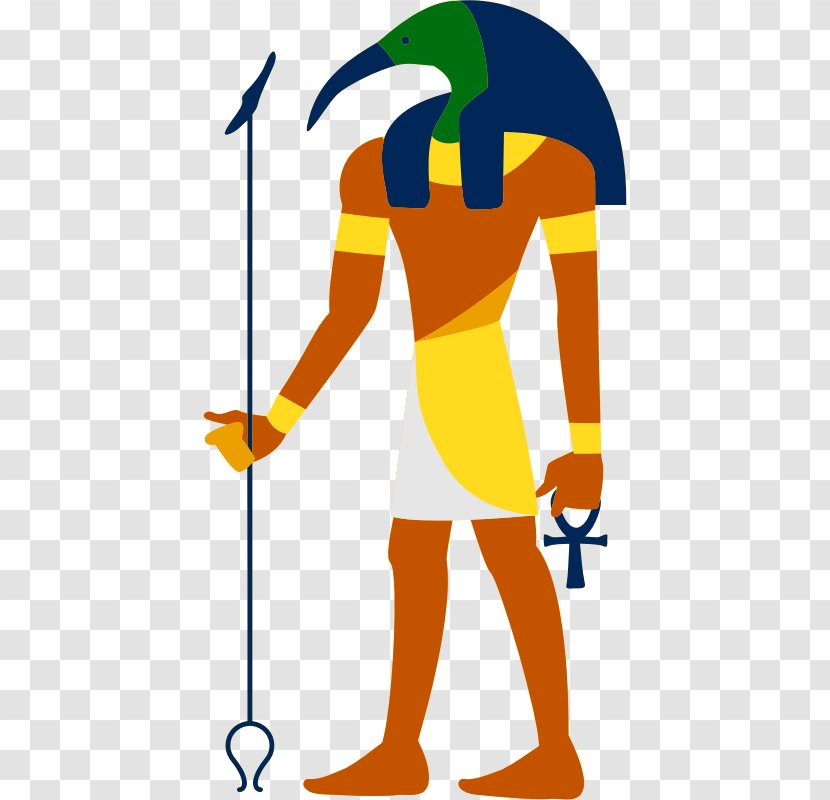 Ancient Egyptian Deities Anubis Horus Clip Art - Standing - Thoth Transparent PNG
