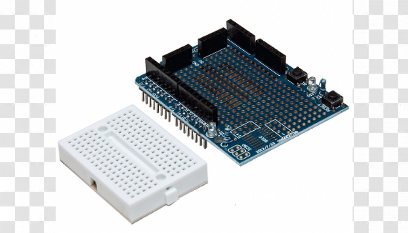 Microcontroller Breadboard Transistor Arduino Electronics - Jumper Transparent PNG