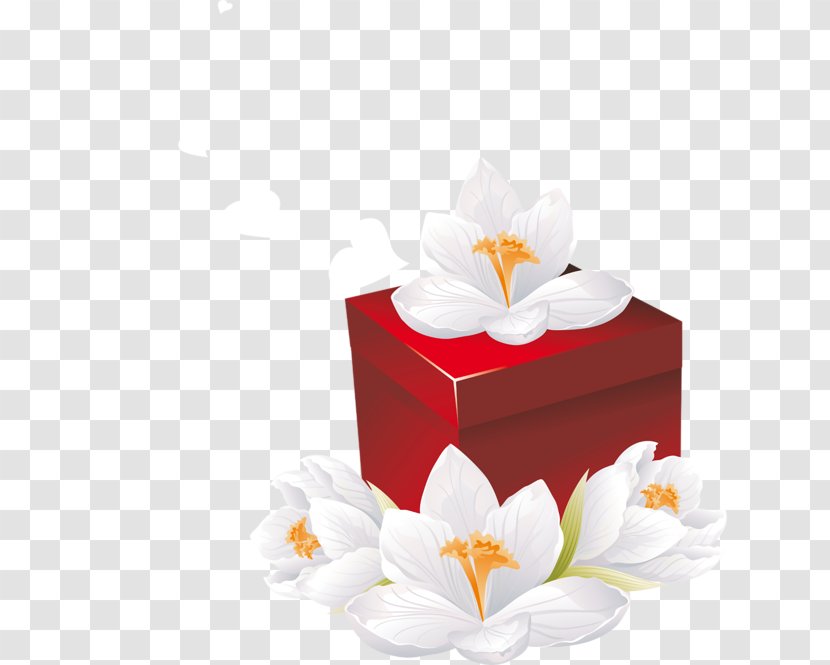Yandex.Direct Petal Flower Box - Pink Bridal Gifts Transparent PNG