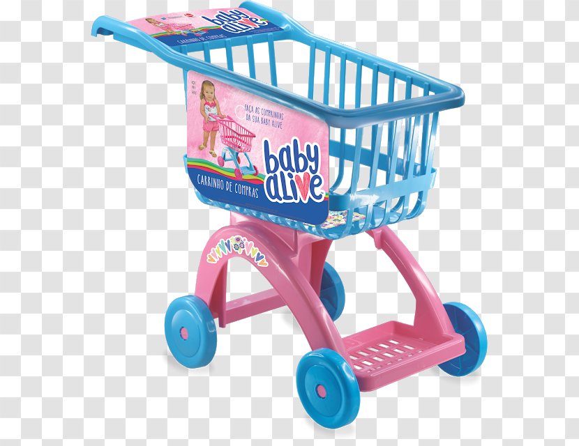 Baby Alive Doll Shopping Cart Infant Transparent PNG