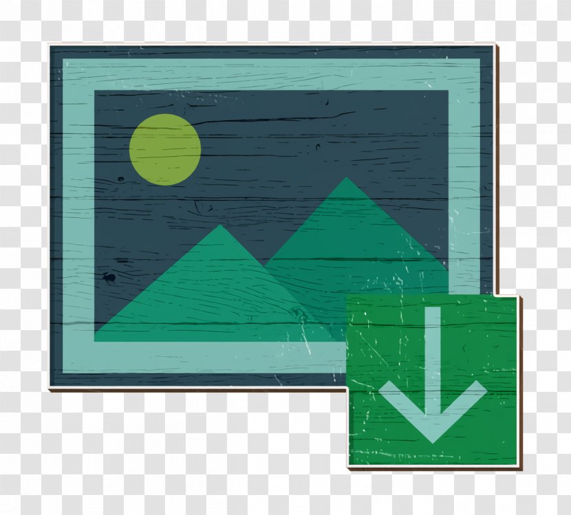 Photo Icon Interaction Assets Image - Green - Rectangle Transparent PNG