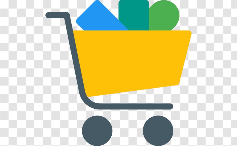 Product Shopping Cart Vector Graphics Business - Yellow - Baotou Ecommerce Transparent PNG