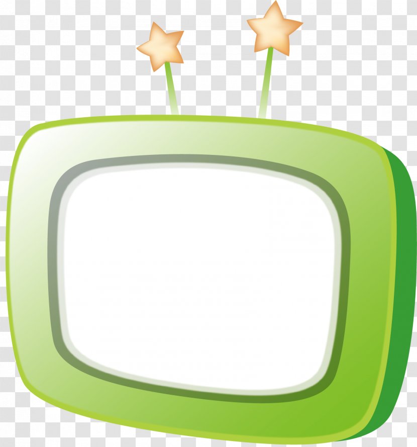 Green Euclidean Vector Television Vecteur - Set - TV Transparent PNG