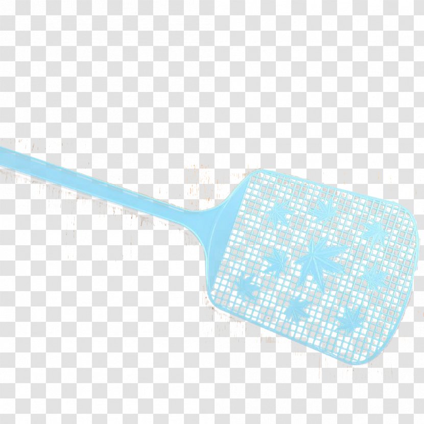 Spoon Pattern - Rectangle - Light Blue Flies Transparent PNG