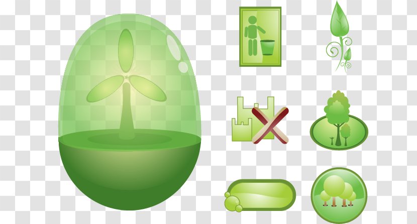 Euclidean Vector Recycling Natural Environment - Green - Energy Transparent PNG