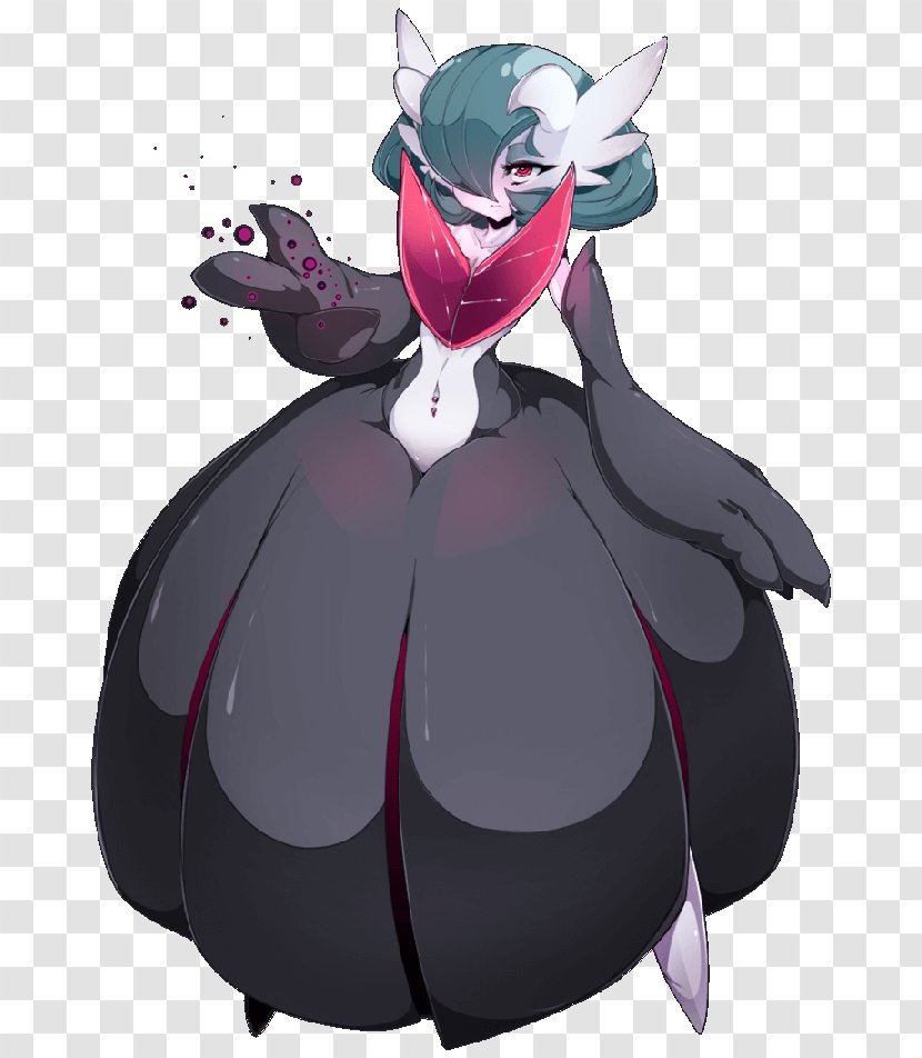 Pokémon X And Y Battle Revolution Platinum Gardevoir - Silhouette Transparent PNG