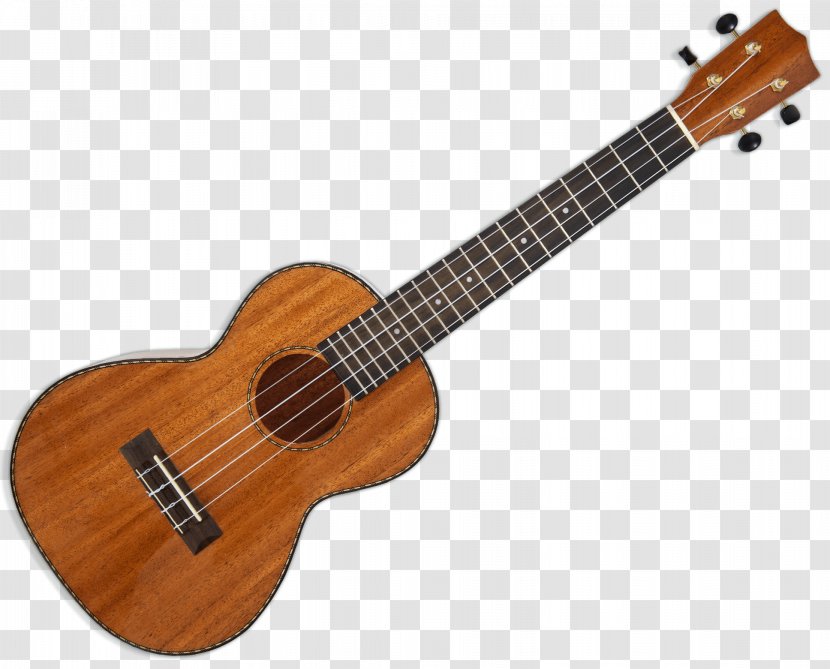 Lanikai LU-21 Soprano Ukulele Guitalele - Silhouette - Musical Instruments Transparent PNG