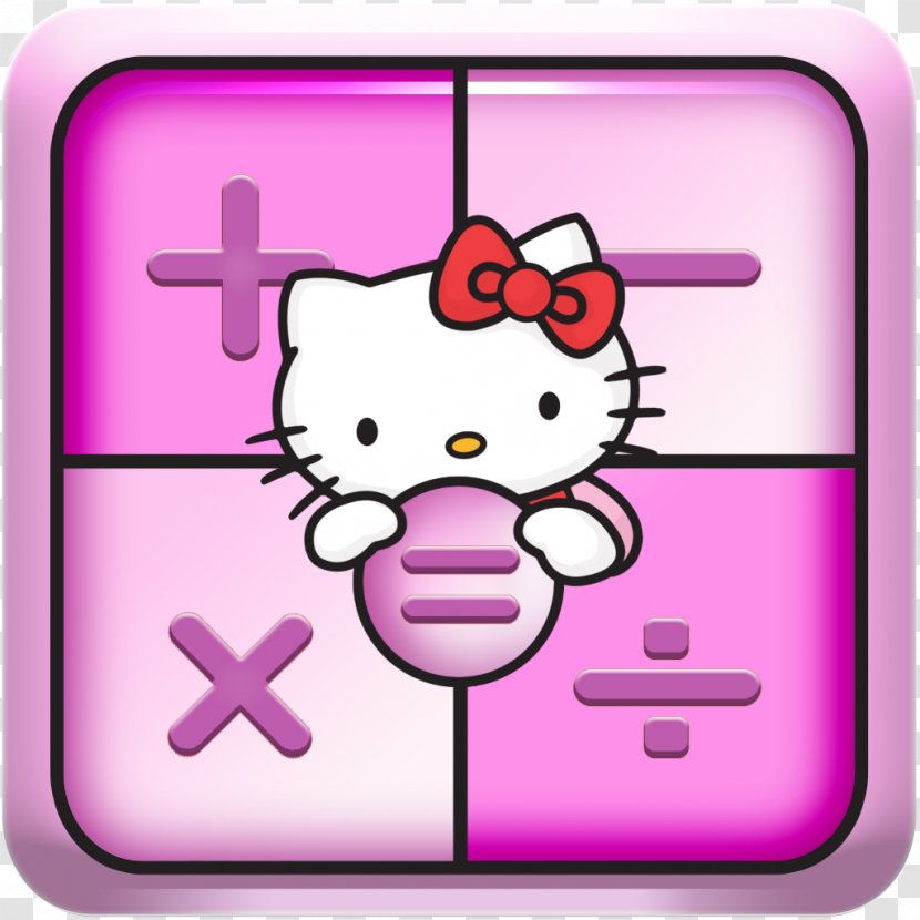 Hello Kitty Clip Art - Calculator - Area Transparent PNG