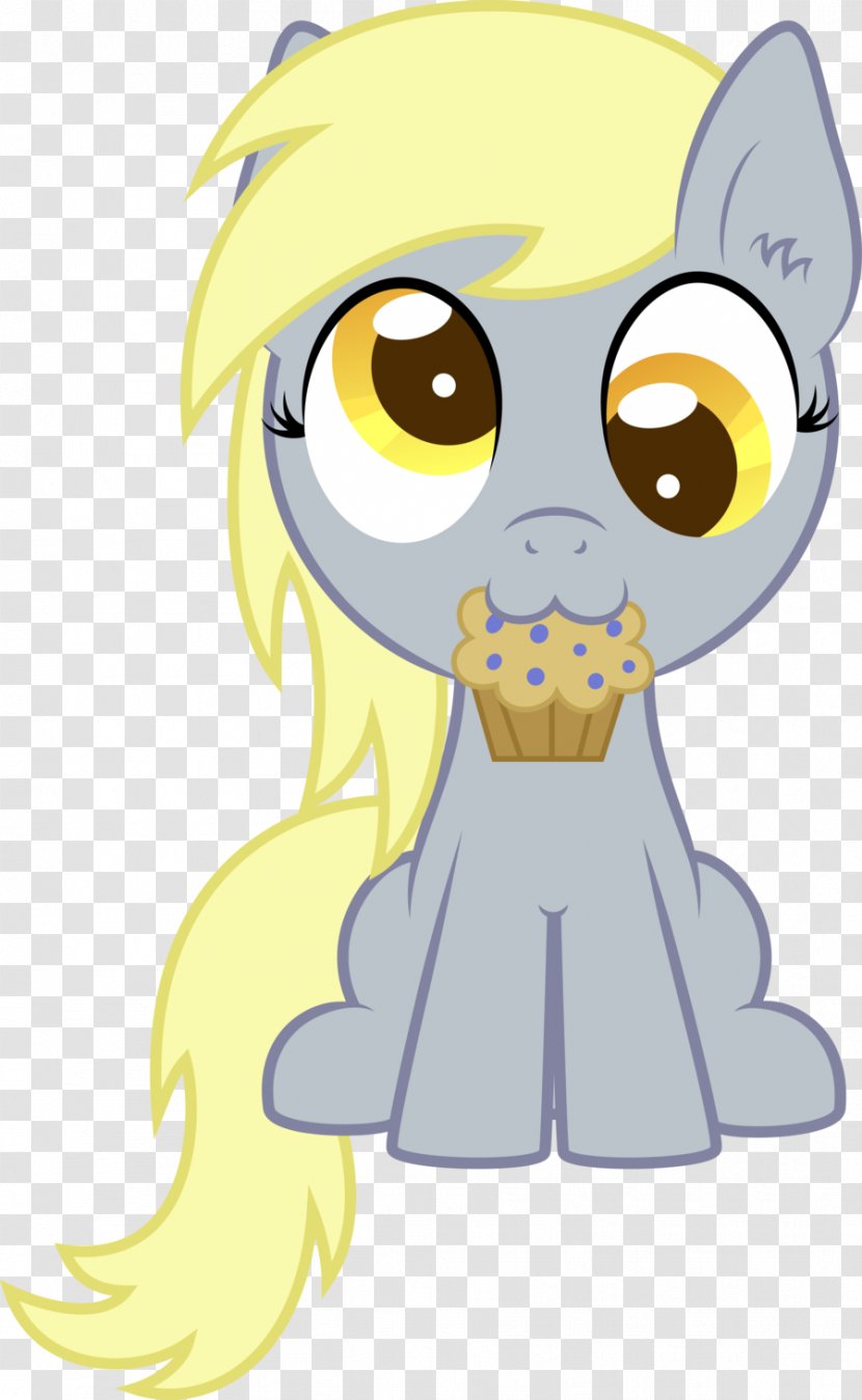 Derpy Hooves Muffin Applejack Rainbow Dash Pinkie Pie - Watercolor Transparent PNG