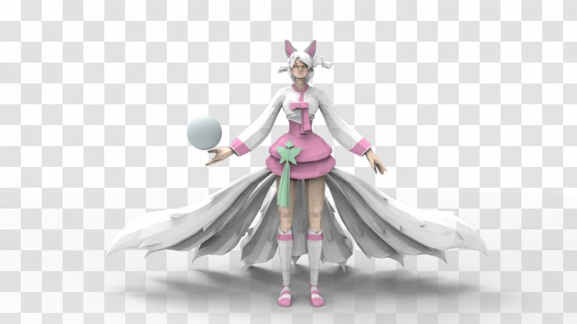 League Of Legends Paper Ahri 3D Modeling Riot Games - Tree Transparent PNG