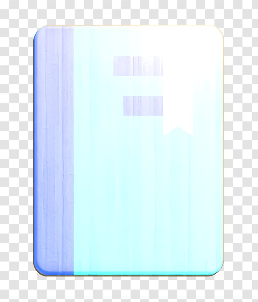 Book Icon Contact Dairy - Blue - Rectangle Gadget Transparent PNG