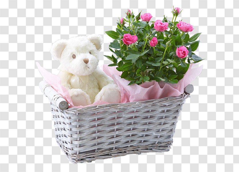 Food Gift Baskets Rose Flower Bouquet - Birthday Transparent PNG