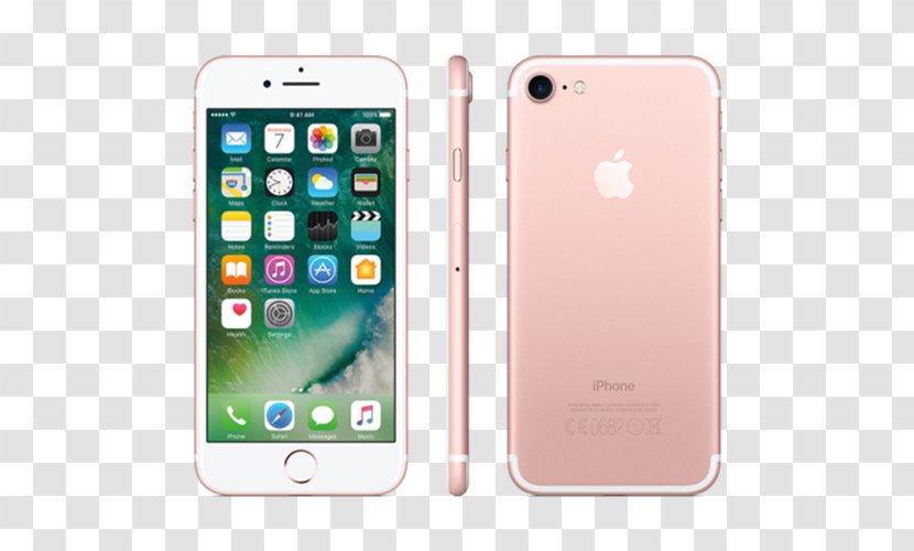 Apple IPhone 7 Plus 6s Rose Gold Transparent PNG