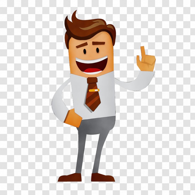 Cartoon Clip Art Finger Thumb Gesture - Paint Transparent PNG