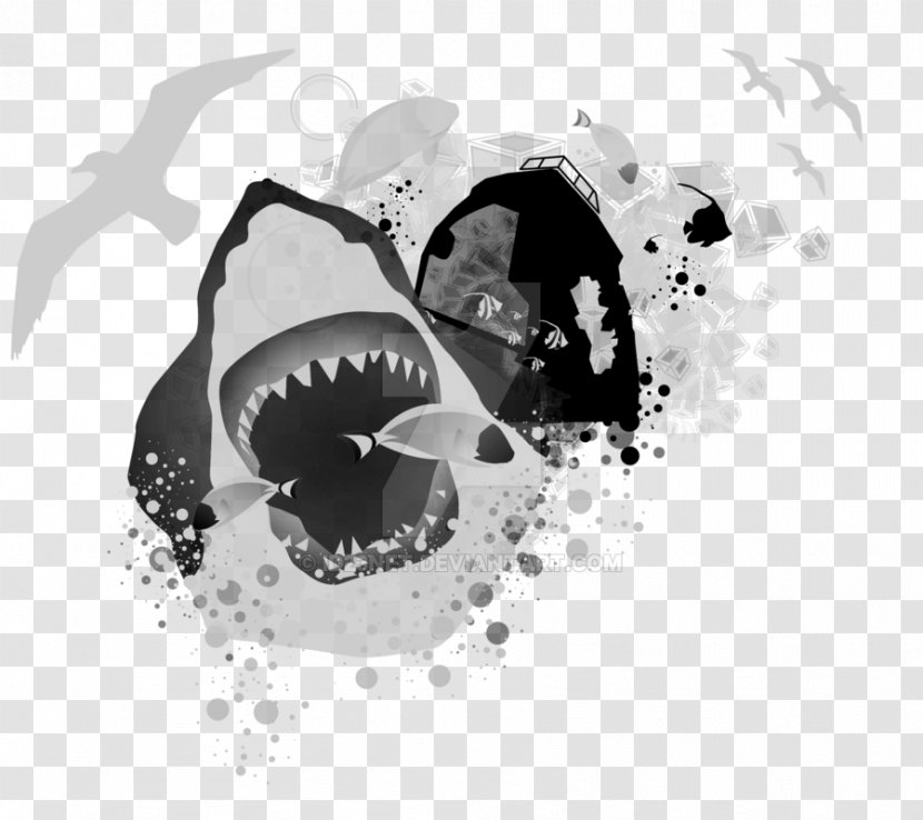 Cartoon Shark - Fish Transparent PNG