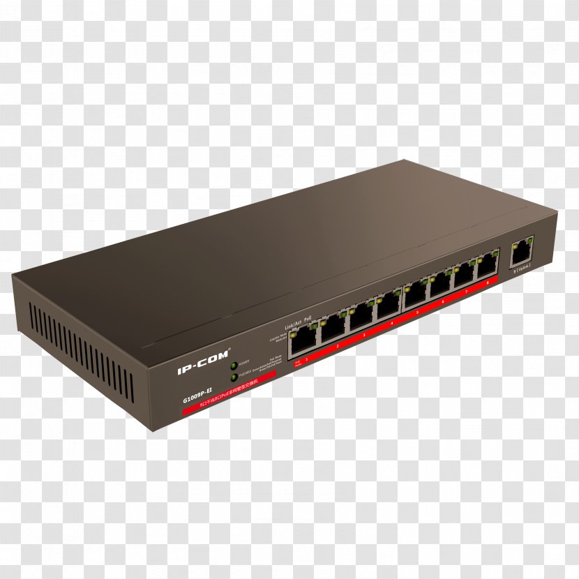 Power Over Ethernet Network Switch Port IP Camera - Ip Address - Desktop Items Transparent PNG