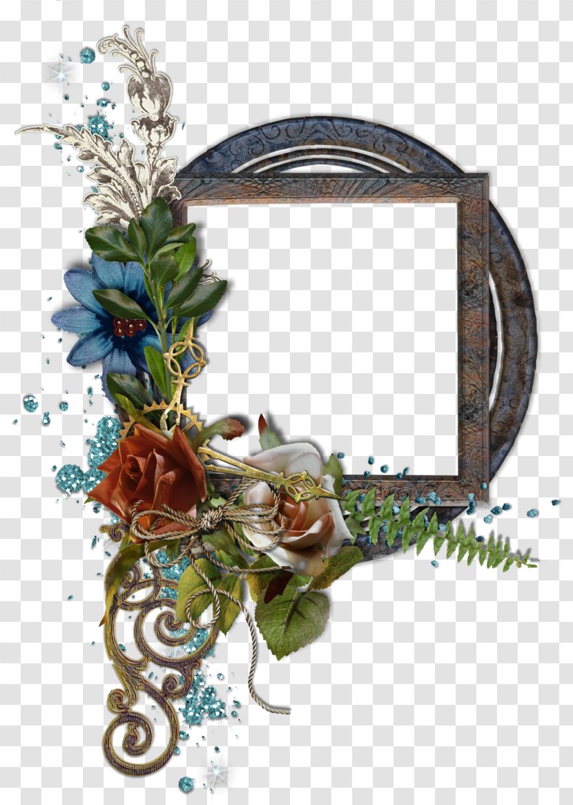 Picture Frames Flowers Frame Clip Art Image - Canvas Transparent PNG