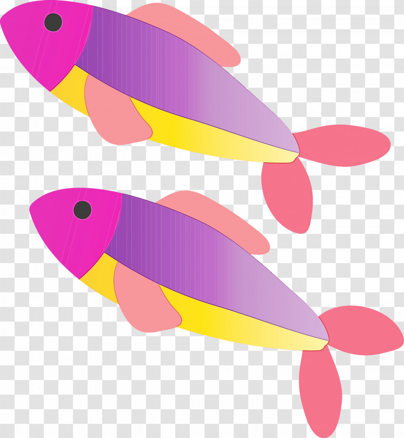 Pink Fish Fish Transparent PNG