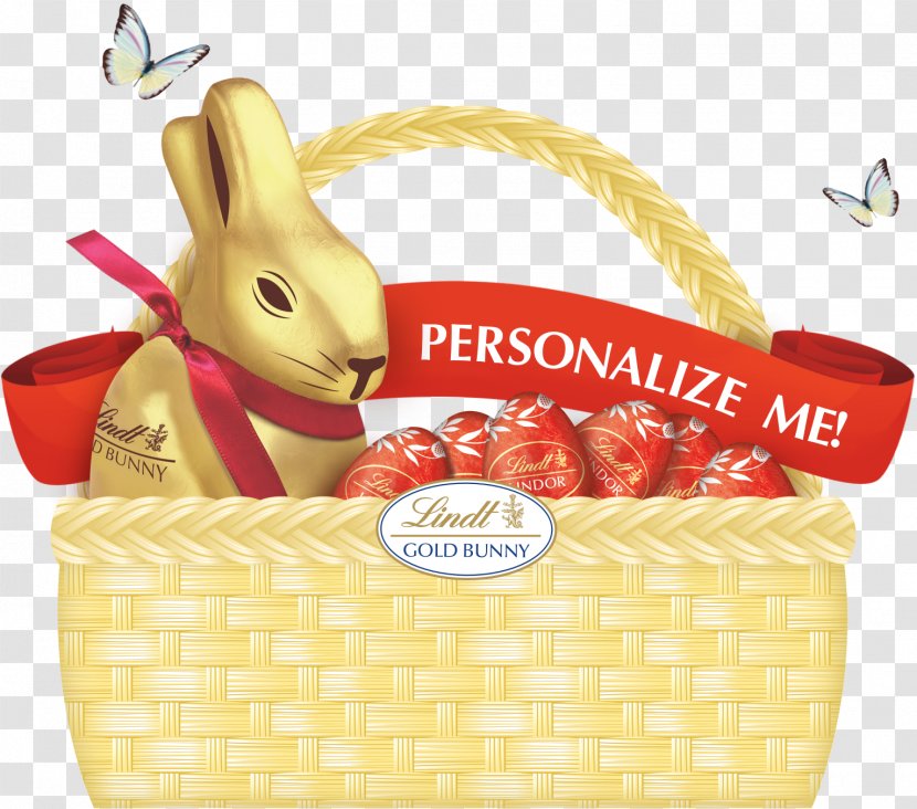 Easter Bunny Chocolate Lindt Gold Milk Transparent PNG