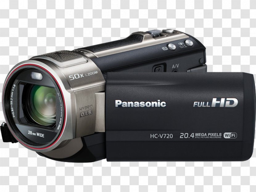 Panasonic Hc-v720 Handheld Camcorder 17.52mp Mos Full Hd Black Video Cameras HC-X920 - Hcv720 - Camera Transparent PNG