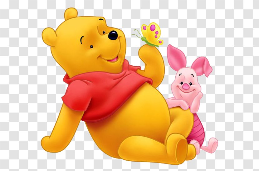 Winnie The Pooh Piglet Tigger Eeyore Love, - Frame Transparent PNG