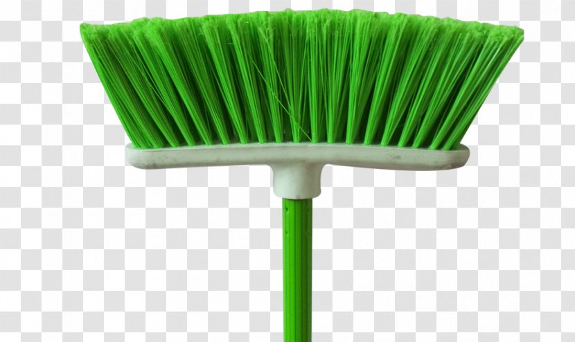 Broom Green Børste Dustpan Floor - Idea Transparent PNG