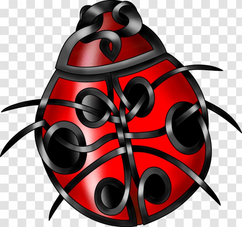 Celtic Knot Ladybird Drawing Celts Clip Art - Ladybug Drawings Transparent PNG