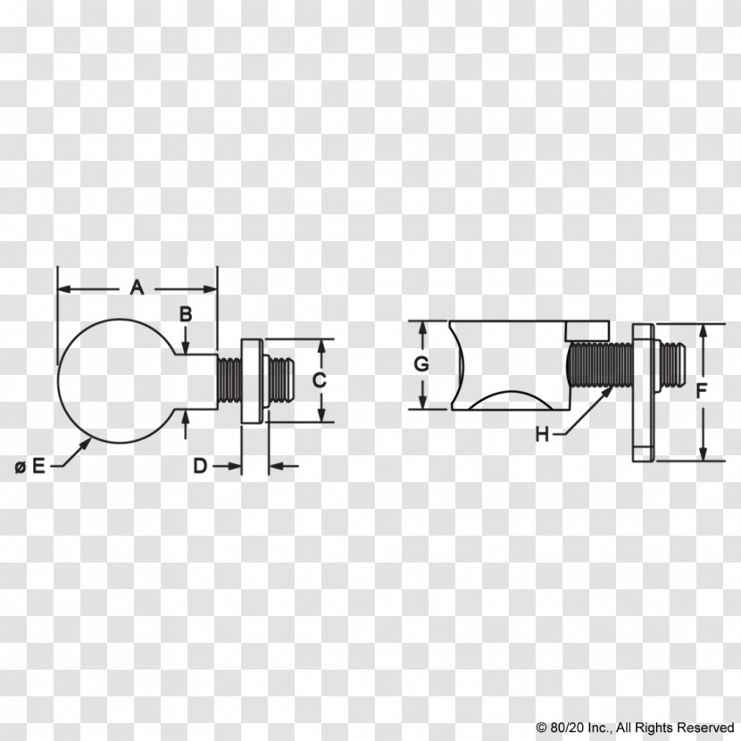 Floor Plan White Furniture Brand - Three-dimensional Shading Transparent PNG