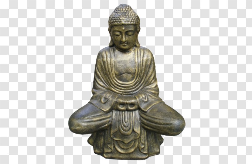 Gautama Buddha Bronze Sculpture Statue Wicker - Craft - Lotus Transparent PNG