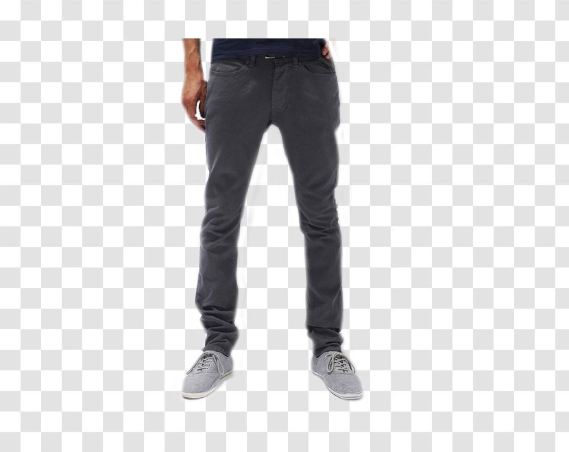 Jeans Trousers Clothing Denim - Waist - Gray Transparent PNG