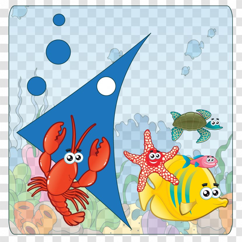 Fish Marine Biology Clip Art - Silhouette - Cartoon Vector Download Ve Transparent PNG