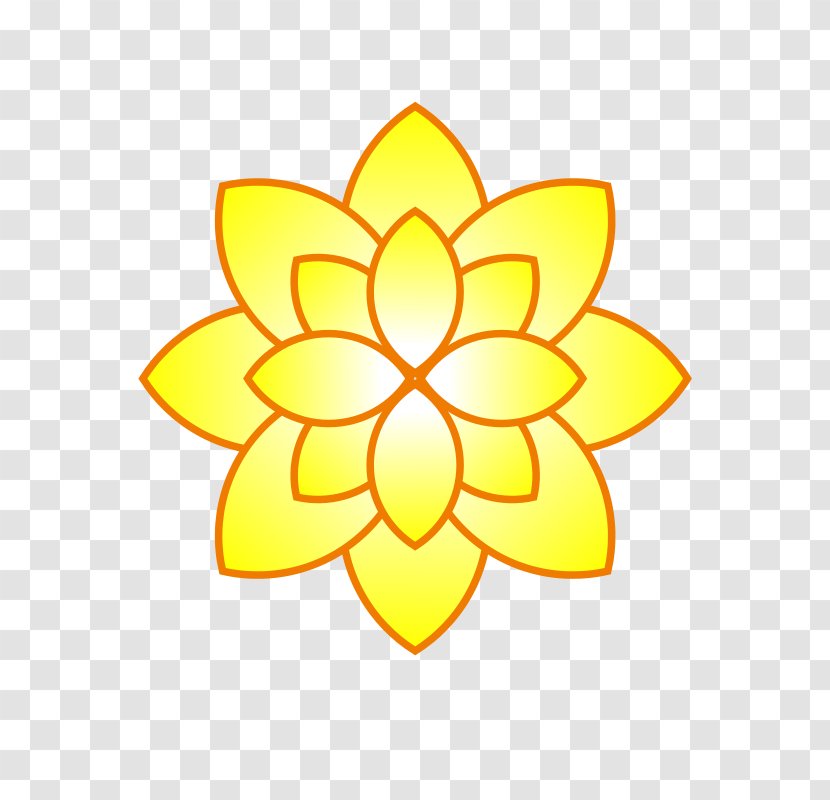 Drawing Flower Clip Art - Small Yellow Transparent PNG