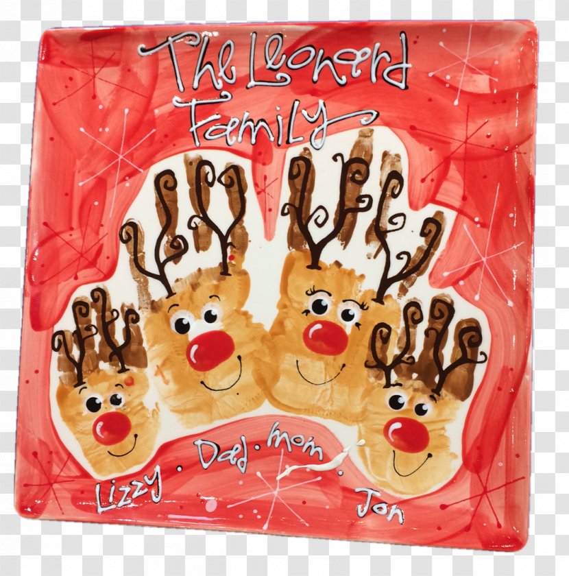 Pottery Christmas Birthday Footprint Snack Transparent PNG