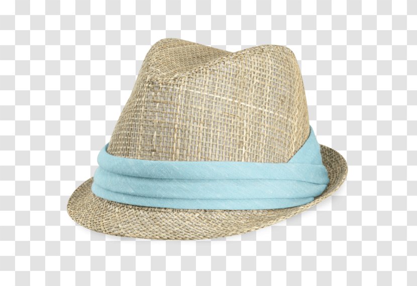 Fedora Sun Hat Turquoise - Summer Transparent PNG