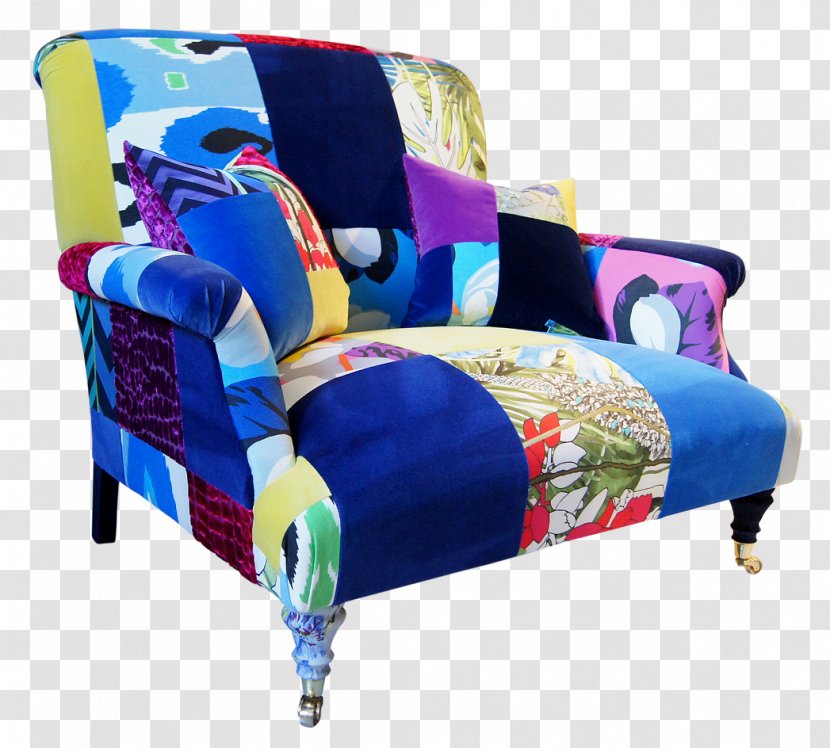 Chair Patchwork Couch - Textile - Dog Man Transparent PNG