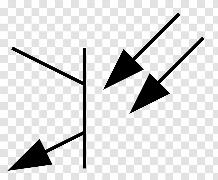 Light Phototransistor Electronic Symbol Opto-isolator Circuit Diagram - Technology Transparent PNG