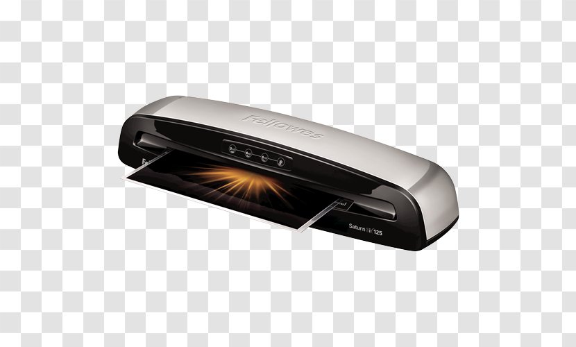 Pouch Laminator Lamination Heated Roll Fellowes Brands Cold - Office Transparent PNG