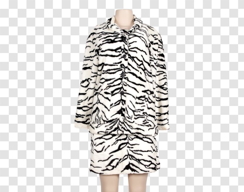 Coat Outerwear Sleeve Dress Fur - Clothing Transparent PNG