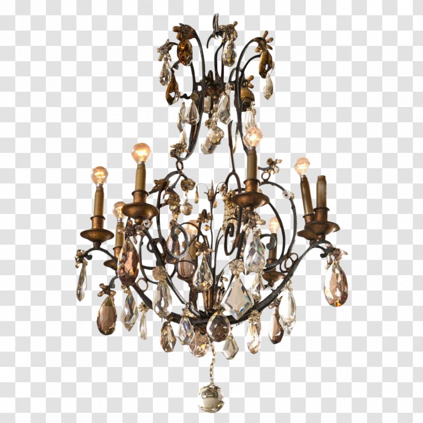 Chandelier Lighting Light Fixture Gustavian Style Candle Transparent PNG