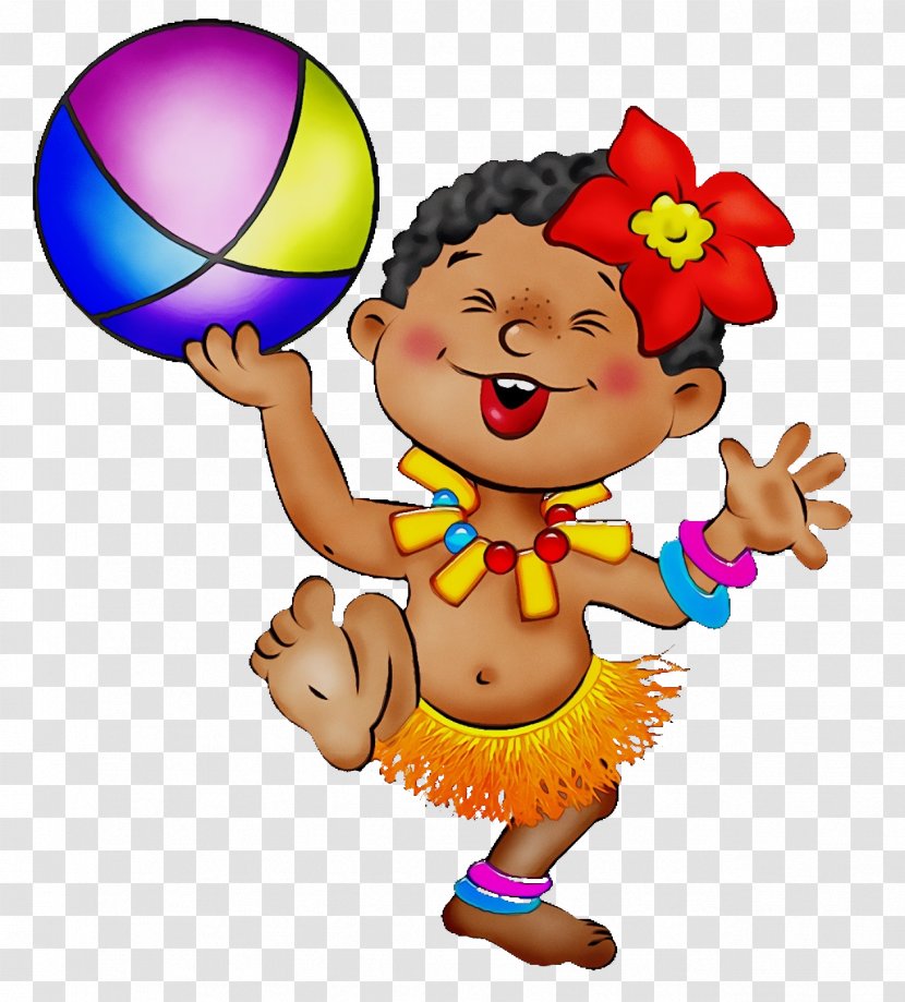 Cartoon Balloon Happy Party Supply Child - Gesture Transparent PNG