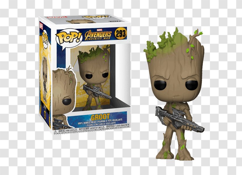 Groot Hulk Thanos Thor Iron Man - Figurine Transparent PNG