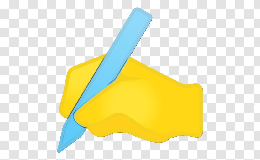 Emoji Drawing - Hand - Yellow Emoticon Transparent PNG