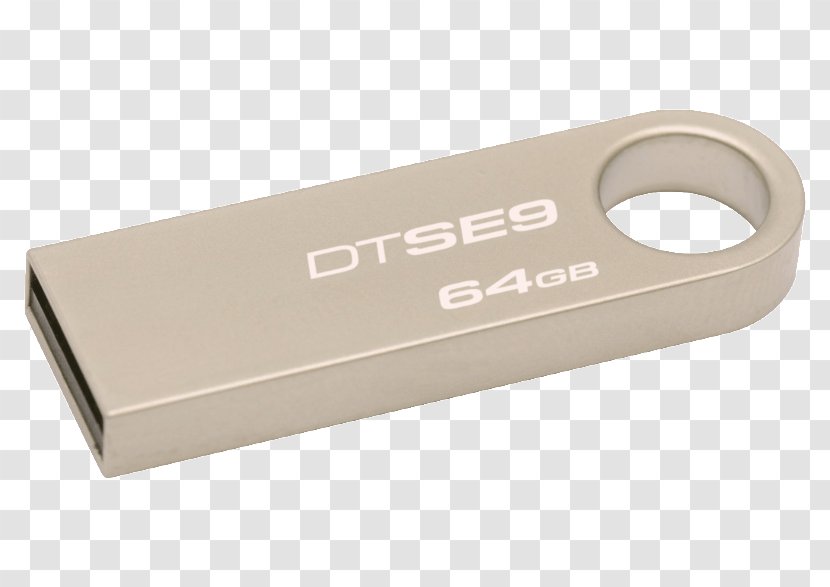 Kingston Technology DataTraveler SE9 USB Flash Drives Memory - Hardware Transparent PNG